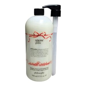 Philosophy Snow Globe Shampoo, Shower Gel & Bubble Bath. Holiday Edition